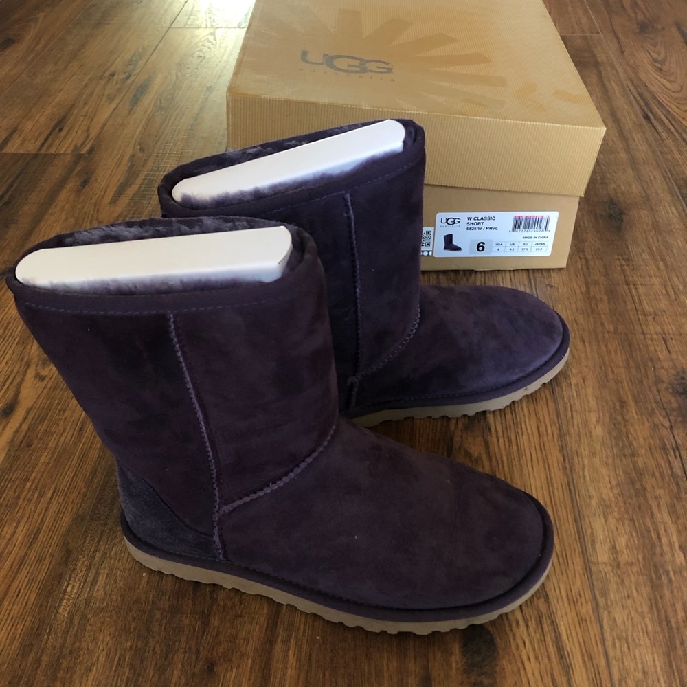 Classic Short UGG Boots Purple Size 6